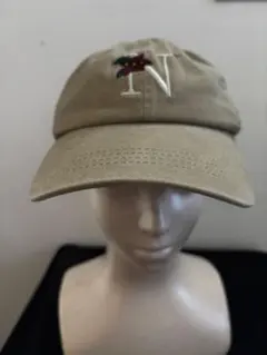 ZARA ベージュ ベースボールキャップ M