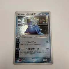 と*ん様 アクア団のトドゼルガ 構築済みデッキ アクア団ハーフデッキW 012/