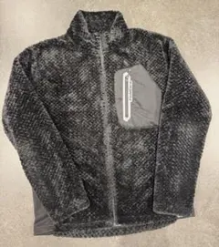 ワークマン ダイヤフリース裏アルミジャケット ブラックM