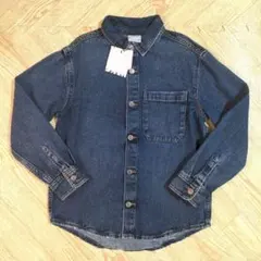 新品☆ZARAザラキッズ　デニムシャツ　122センチ