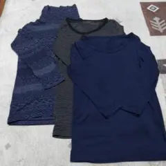 ユニクロ　UNIQLO 　ヒートテック　長袖　タートル　110cm セット