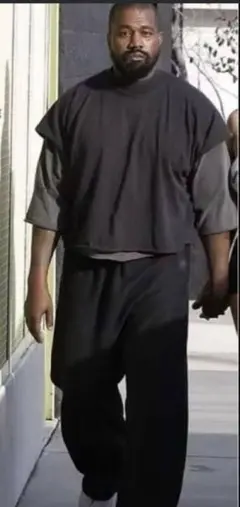 YZY GOSHA VULTURES PANT BLACK イージー 2