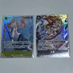 ワンピース カードゲーム ナミ SR 孔雀 パラレル セット