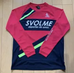 SVOLME スボルメ　長袖ジャージ ピンク/ネイビー