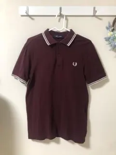 FRED PERRY ポロシャツ S　M3600 597:OX BLOOD