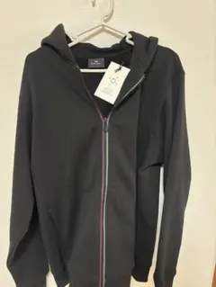 未着☆Paul Smith ブラック フルジップパーカー L