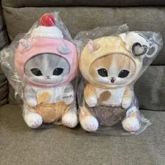 モフサンド　アイスにゃんBIGぬいぐるみ【2種セット】②