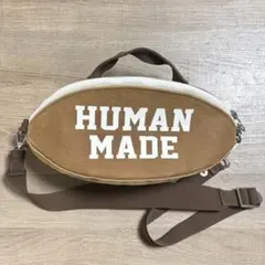 HUMAN MADE メッセンジャーバッグ ホワイト/イエロー - メルカリ