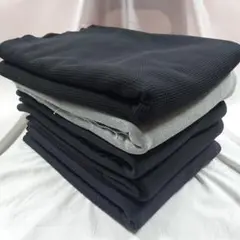 f224 ポリ系ニット生地　2.0m×5枚　いろいろ