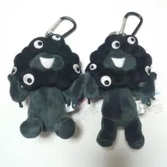 黒ミャクミャク　カラビナ付き　マスコット　大阪関西万博会場限定　2種類セット