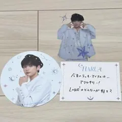 &TEAM CAFE 平日特典　HARUA クリアカード　トレカ　コースター