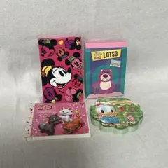 ディズニーメモ帳4点セット