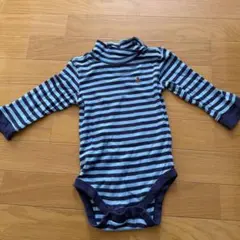 babyGap ボーダー ロンパース 80cmのサムネイル