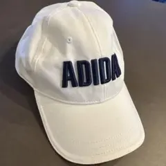 adidasキャップ　ゴルフ　ホワイト　スポーツ　帽子