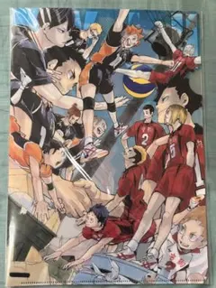 ハイキュー!! クリアファイル ゴミ捨て場の決戦