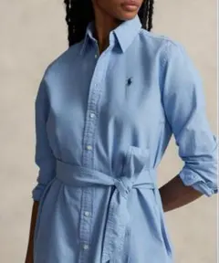 ポロラルフローレン シャツワンピース 新品未使用 タグ付き オックスフォード