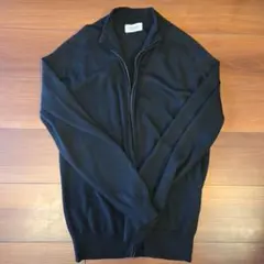 JOHN SMEDLEY ジョンスメドレー ジップアップ ニット カーディガンのサムネイル