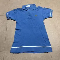 Lacoste ポロシャツ　半袖　水色　フランス製　ビンテージ