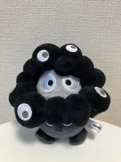 黒ミャクミャク ハンドギョン ぬいぐるみ カラビナ付き キーホルダー
