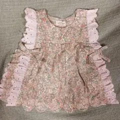 kid's zoo 花柄フリルベビー服 70