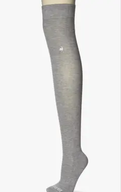 ルコックスポルティフ　ゴルフ　ニーハイソックス　グレー　【新品・未使用品】