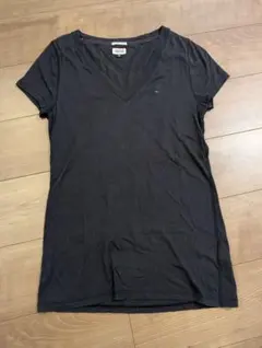 HILFIGER DENIM Vネック 半袖Tシャツ ブラック Mのサムネイル