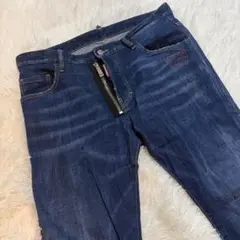 DSQUARED2 Skater Jean デニムパンツ スキニー ビッグジップのサムネイル