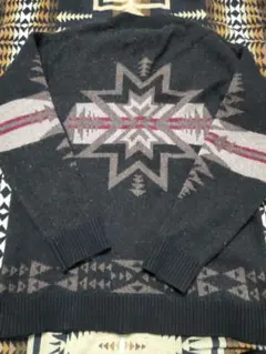 Pendleton 幾何学模様 セーター Lサイズ