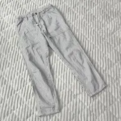 【a4226】Lee ウエストゴム M ストライプイージーパンツ