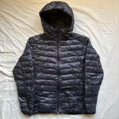 【XL】美品 UNIQLO ULTRA LIGHT DOWN ブラック フード付