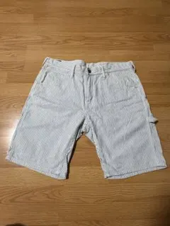 Lee ヒッコリー ショートパンツ　ストライプのサムネイル