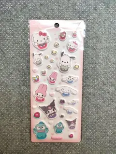 サンリオキャラクターズ　ぷっくりシール　ねぇねぇ抱っこ！