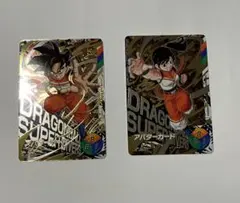 ドラゴンボール スーパーダイバーズ 金筐体 男 女 アバターカード 2枚セット