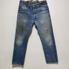 雰囲気抜群Levi's 501デニム W32 L33 USA MADE