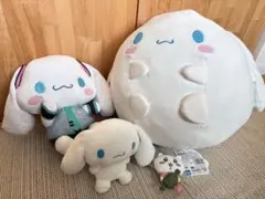 サンリオ　シナモロール + ちいかわ ぬいぐるみ 4点セットのサムネイル