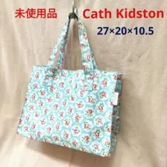 新品未使用 Cath Kidston トートバッグ ローズ柄 底板有り マチ有り