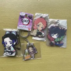 鬼滅の刃 ラバーストラップ 4個セット