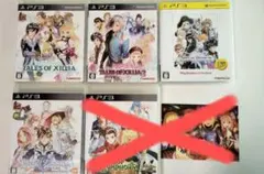 ps3 テイルズオブゼスティリア/エクシリア1.2/ヴェスペリア