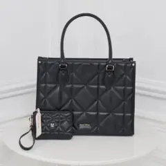 Rose Muse ロゼミューズ quilting tote M ブラック