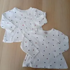 petit main　プティマイン　Tシャツ2枚セット　90サイズ