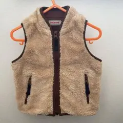 ミキハウス ボア ベスト 80cm