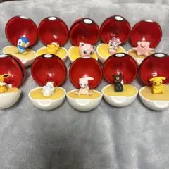ポケモンリングカプセルトイ１０点セット