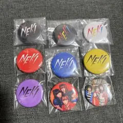 NEK! ロックバンド 缶バッジ 9個セット