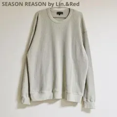 SEASON REASON by Lin.&Red 長袖 ワッフル トップスのサムネイル
