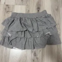 SHEIN Dazy フリル ミニスカート グレー XLのサムネイル