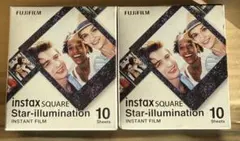 FUJIFILM instax SQUARE スターイルミネーション 2個セット