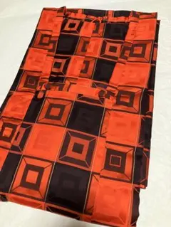 ☆レトロ模様 雨コート 和装コート 未使用