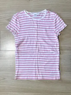 GAP KIDS ピンクボーダー 半袖Tシャツのサムネイル