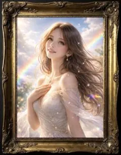 特級呪物【光を招く微笑みの女神】チョウピラコ様の祝画