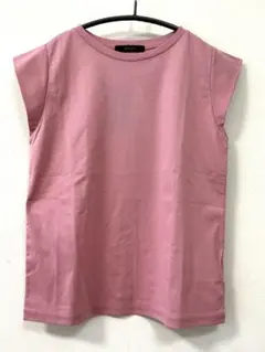 新品タグ付き　アーバンリサーチロッソ　クールタッチ　コットンTシャツ　ピンクのサムネイル